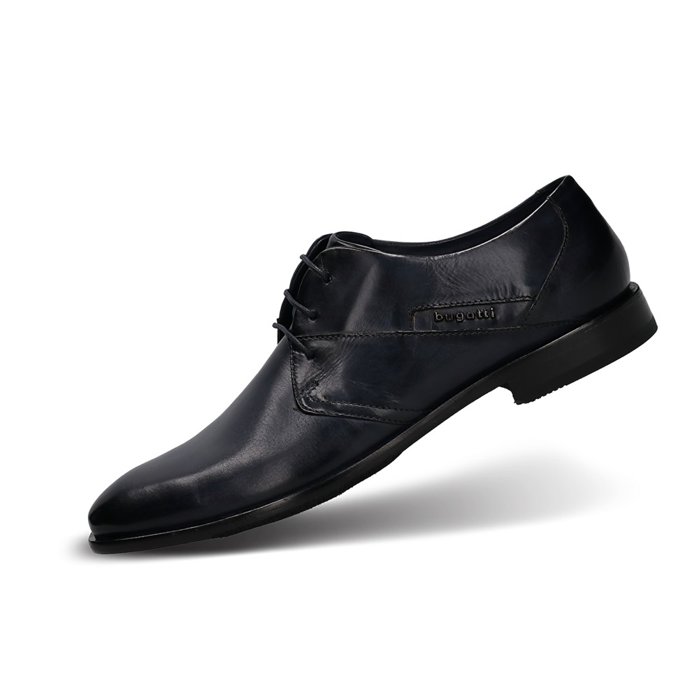 Blue Bugatti Mansueto Flex Men's Business Lace Shoes | New Zealand-97561